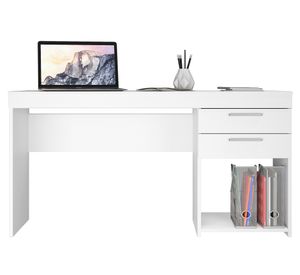 Escritorio Madagascar blanco 2 cajones