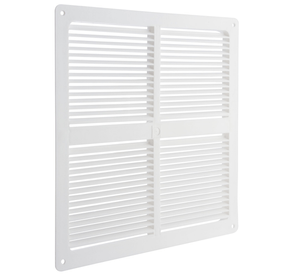 Celosia embutida  30 cm x 30 cm blanco Dvp