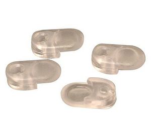 Soporte vidrio transparente DVP