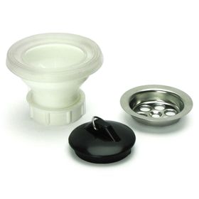 Desagüe lavatorio 1 1/4 tapón y cadena Hoffens