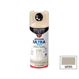 Pintura spray 340 g Ultra 5 en 1 almendra brillante