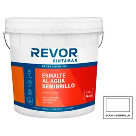 Esmalte al agua blanco Semi brillante 15 l