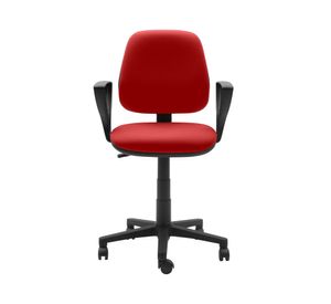 Silla de escritorio Rudy media rojo Contatto
