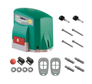 Kit motor portón corredera Speed 700 kg verde Veloti