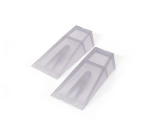 Cuña puerta stop display 2 unidades transparente Dvp