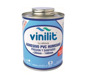 Adhesivo PVC 240 cc humedad con aplicador Vinilit