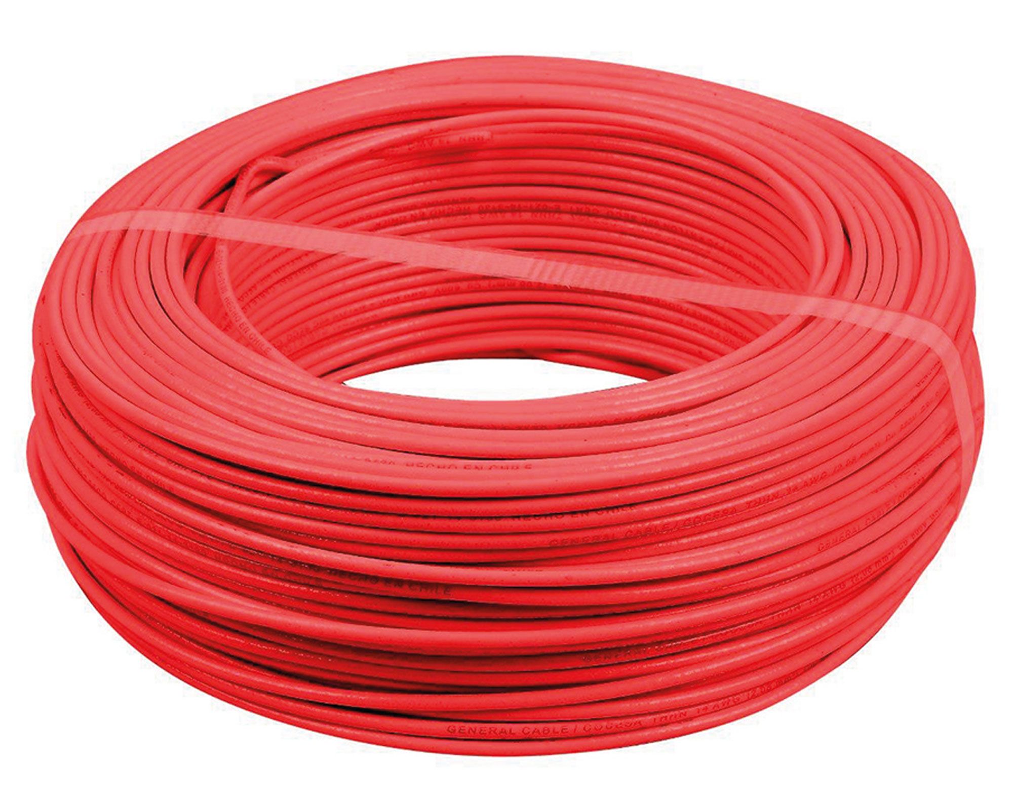 Alambre nya 1,5 mm 100 m H07V-U rojo Cocesa