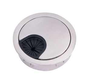 Pasacable 55mm fijación rotatoria metálico níquel Dvp