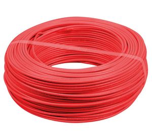 Alambre nya 10m x 2,5mm 750 volts Genlis-eco rojo Cocesa