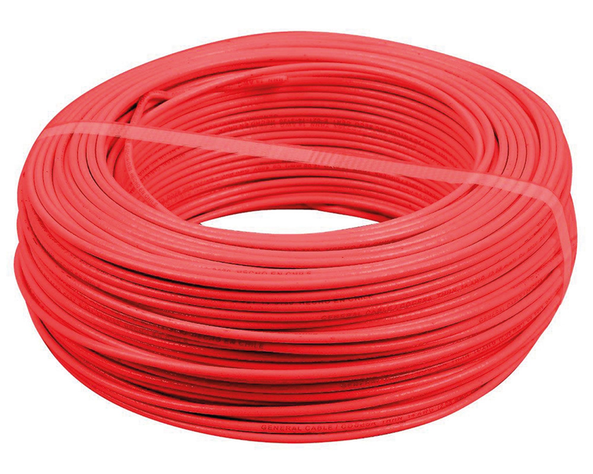 Alambre nya 10m x 2,5mm 750 volts Genlis-eco rojo Cocesa