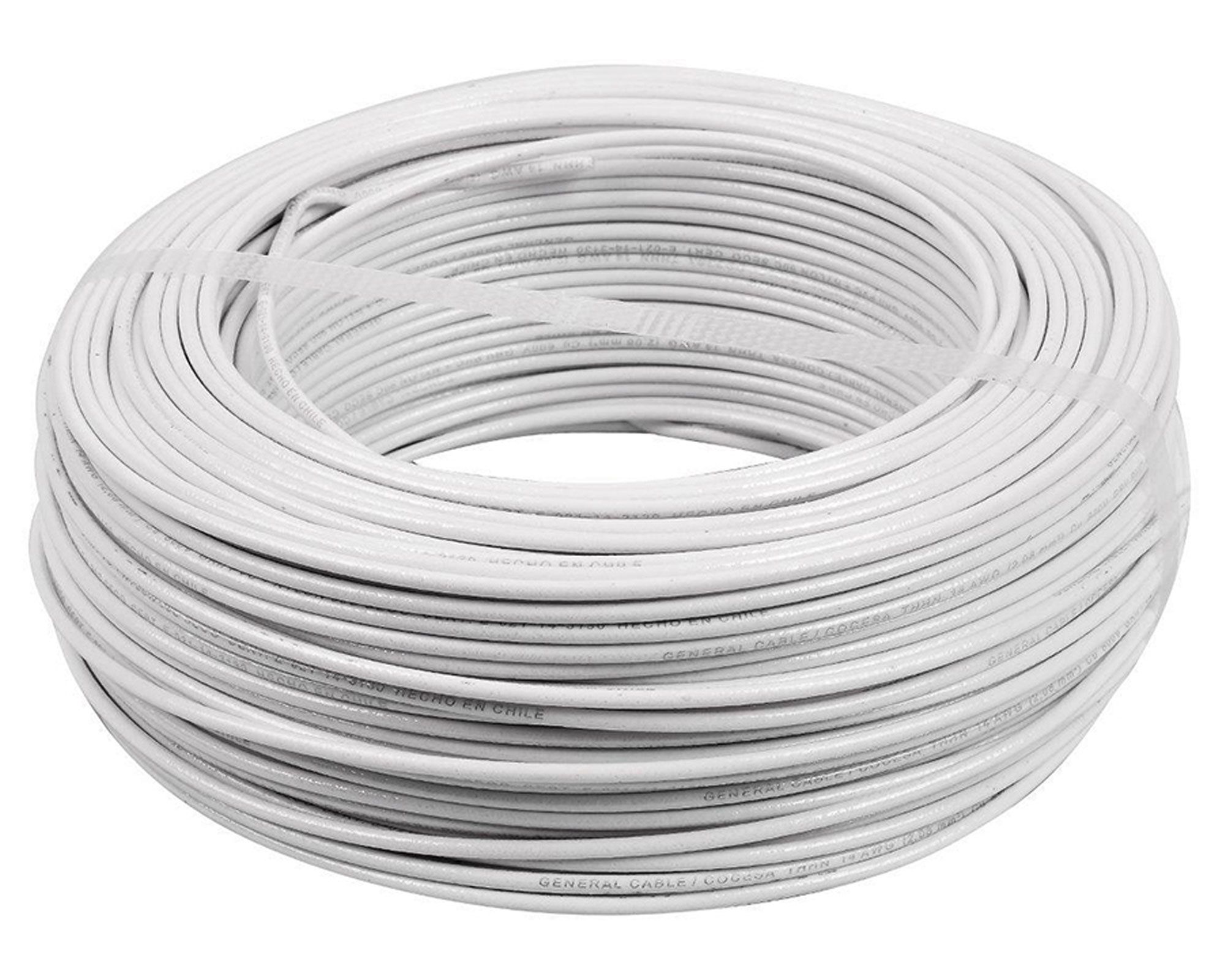 Alambre nya 1,5 mm 50 m H07V-U blanco Cocesa