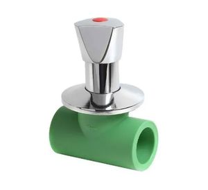 Llave de paso termofusión 20mm con campana PPR Koalition