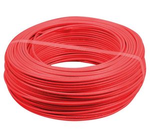 Alambre nya 2,5 mm 750 volts genlis-eco rojo Cocesa