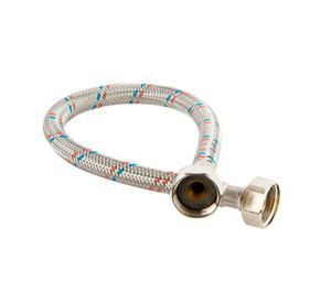 Flexible acero inoxidable 1/2 x 1/2'' HI HI 30 cm Flustem.