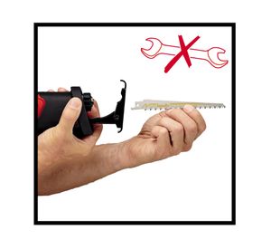 Sierra sable inalámbrica 18V TE-AP 18/28 LI BL-Solo Einhell.