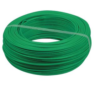 Alambre nya 1,5 mm 50 m H07V-U verde Cocesa