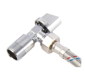 Flexible llave 1/2 x 7/8'' angular 30cm Flustem.