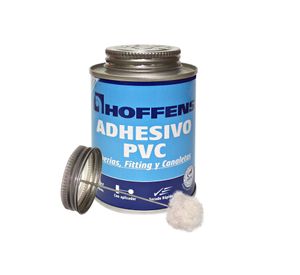 Adhesivo PVC lata 240 cc secado rápido Hoffens