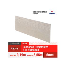 Volcanboard 6x190x3660 mm Siding Volcán