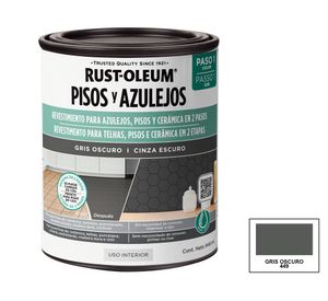 Pintura para Piso y azulejos gris oscuro 946 ml