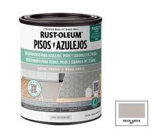 Pintura para Piso y azulejos beige arena 946 ml