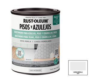 Pintura para Piso y azulejos gris perla 946 ml