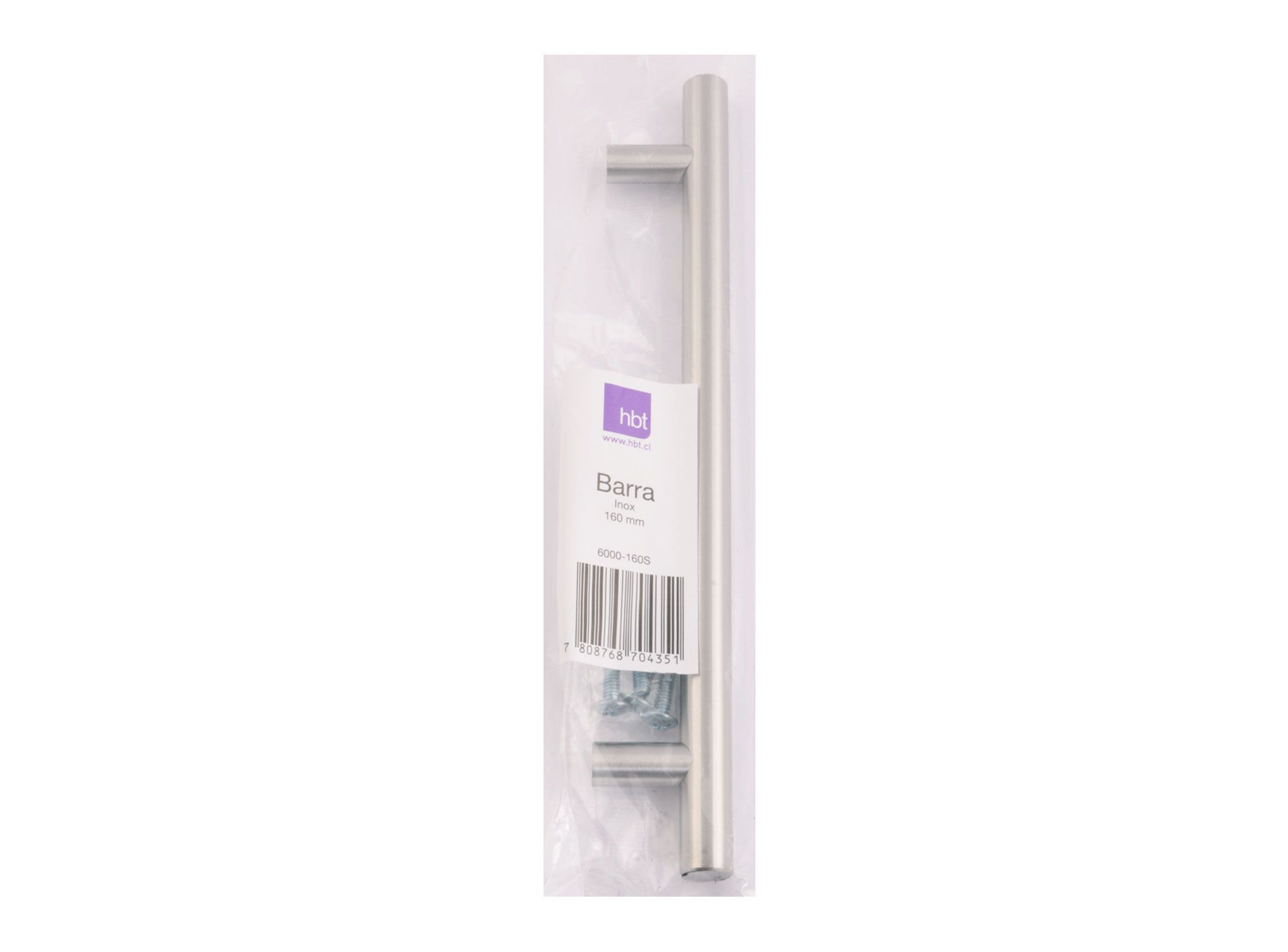 Manilla 160 mm barra inox hbt