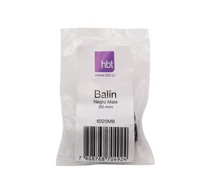 Perilla balín 550 negro mate hbt