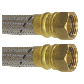 Flexible para calefont 1/2'' Hi x 1/2 HI 30 cm Coflex