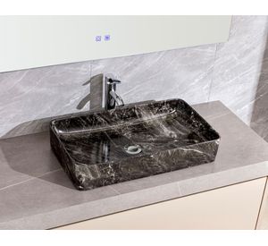 Lavamanos cerámica 50x34 cm