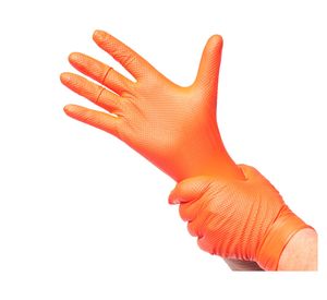 Guante de nitrilo texturizado XL 50 uni