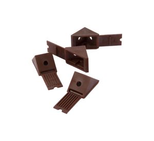 Escuadra triangular color cafe Dvp