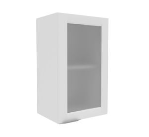 Mueble cocina mural 40 cm 1 puerta Milano blanco