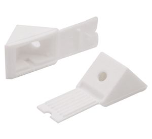 Escuadra triangular color blanco Dvp