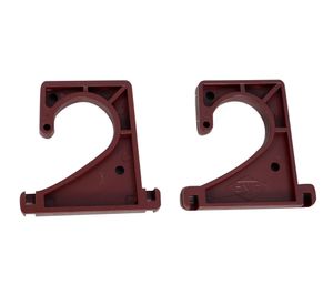 Soporte barra jota profesional café x2 unidades Dvp