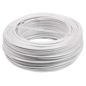 Cable THHN plus 100 m 14AWG blanco Cocesa