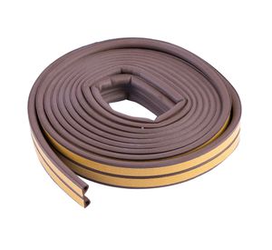 Cinta selladora 6 m perfil P café DVP.