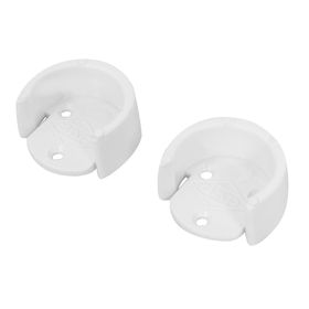 Soporte barra blanco x2 unidades Dvp