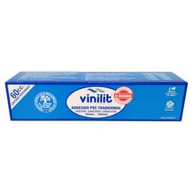 Adhesivo pvc en pomo 60 cc Vinilit