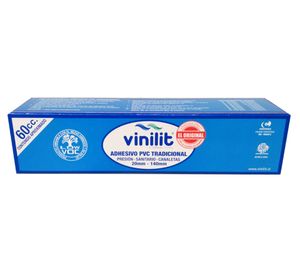 Adhesivo pvc en pomo 60 cc Vinilit