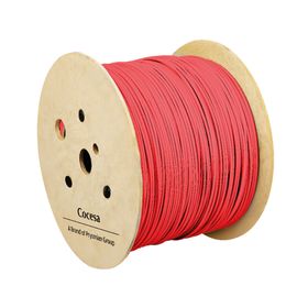 Cable thhn plus 14 awg rojo 1 metro lineal Cocesa