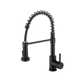 Monomandos lavaplatos Gourmet negro mate