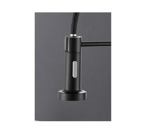 Monomandos lavaplatos Gourmet negro mate