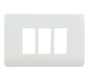 Tapa triple Génesis blanco Schneider