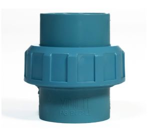 Unión Americana hidráulica para cementar 40 mm celeste