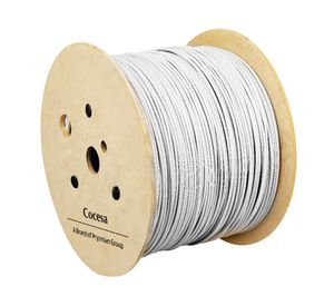 Cable thhn plus 12 awg blanco 1 metro lineal Cocesa