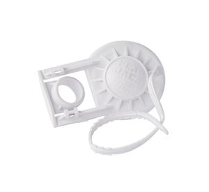 Flapper tapón estanque wc vinil blanco con cadena Fill-pro