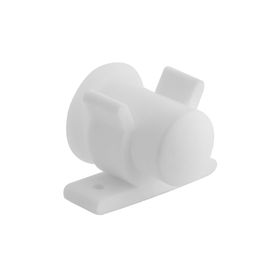 Fija puerta clip color blanco Dvp