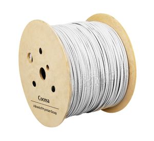 Cable thhn plus 14 awg blanco 1 metro lineal Cocesa