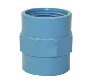 Terminal 20 mm x 1/2" HI presión celeste